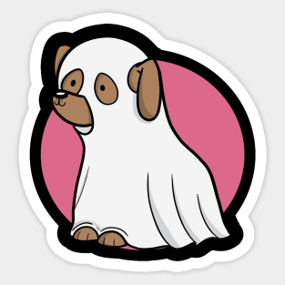 Ghost Pup Sticker